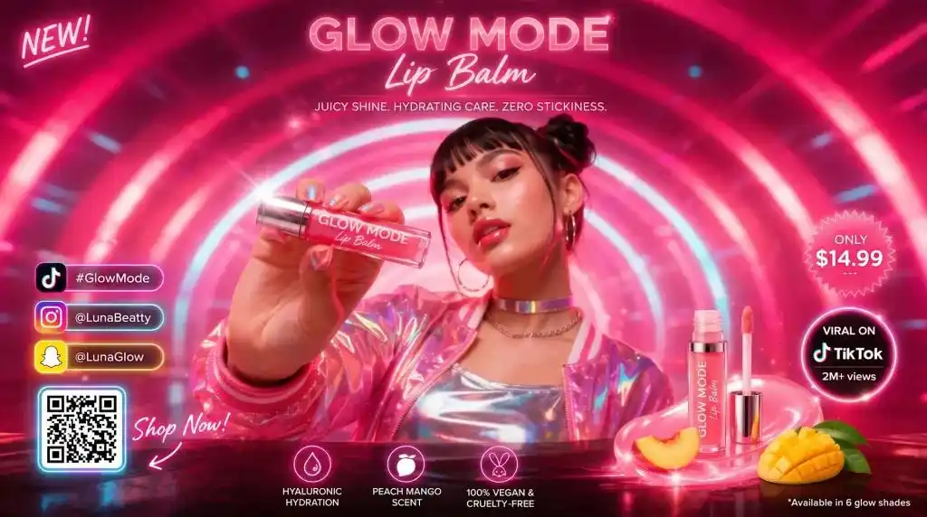 AI generated product advertisement design – ChatGPT Images 2.0