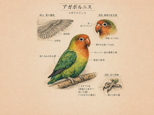 Prompt ChatGPT 日本語鳥類研究ポスターの作例